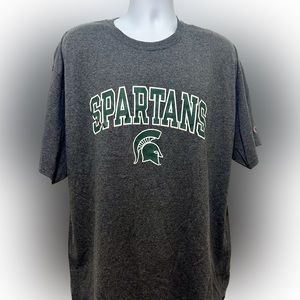 Michigan State Spartan Champion Brand T- Shirt Size 2XL